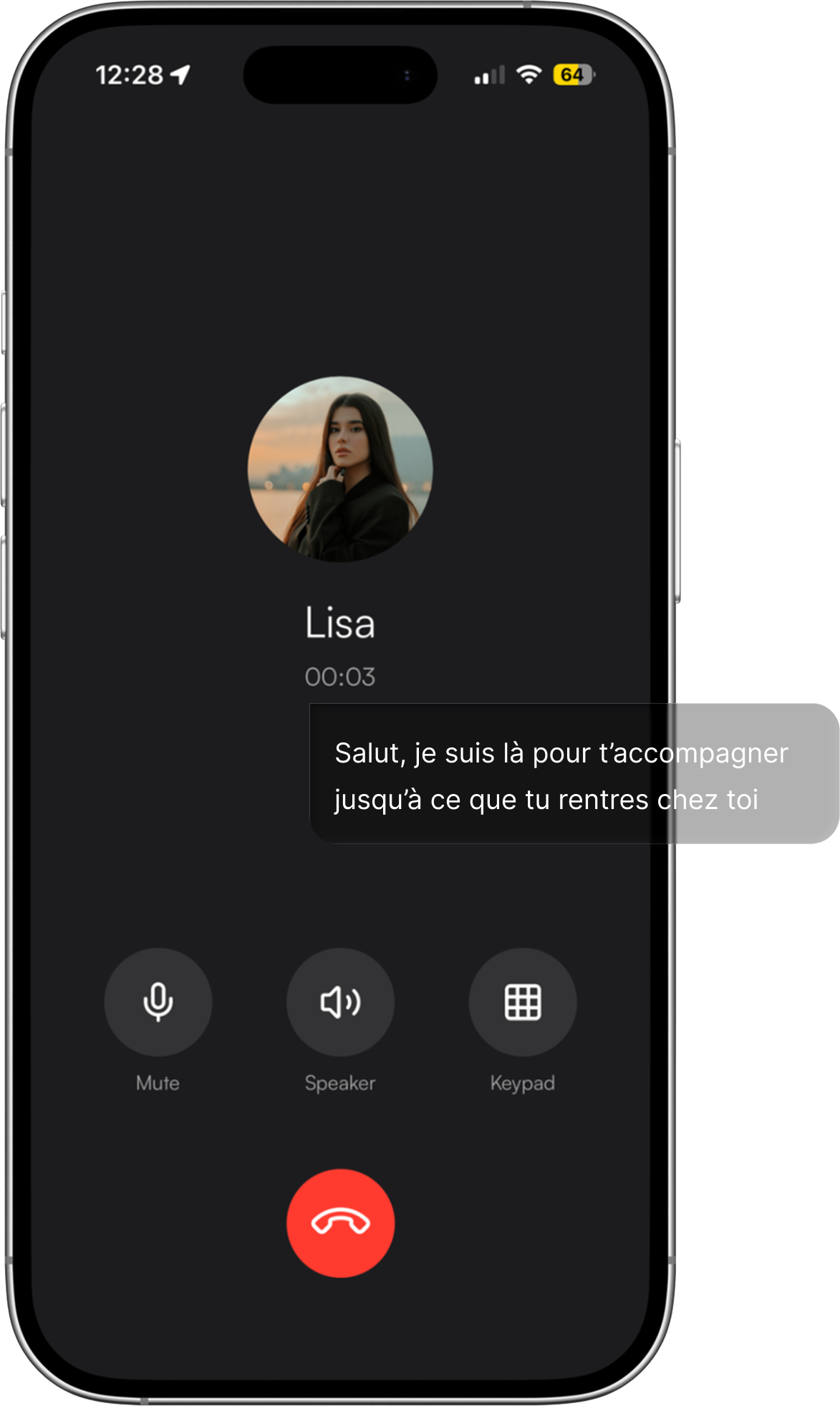 Faux appel. Vraie sortie.